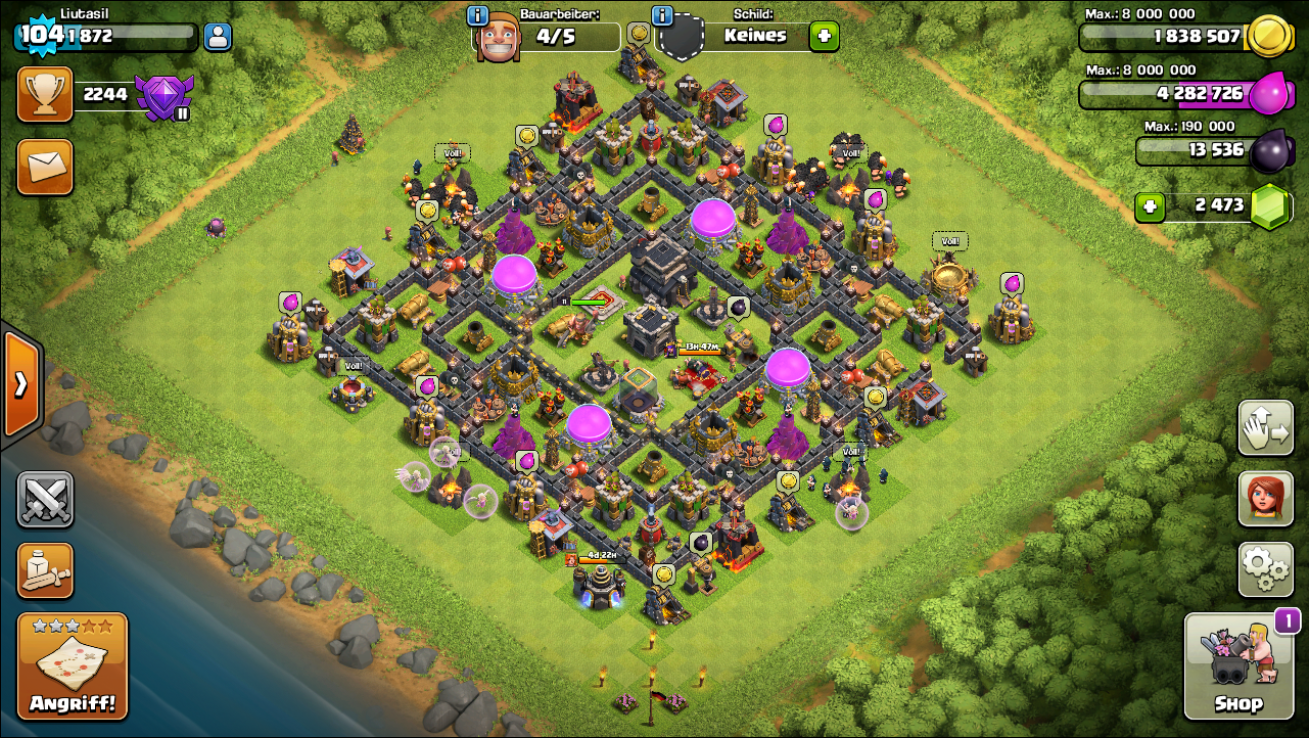 Clash Of Clans Riesen Level 9