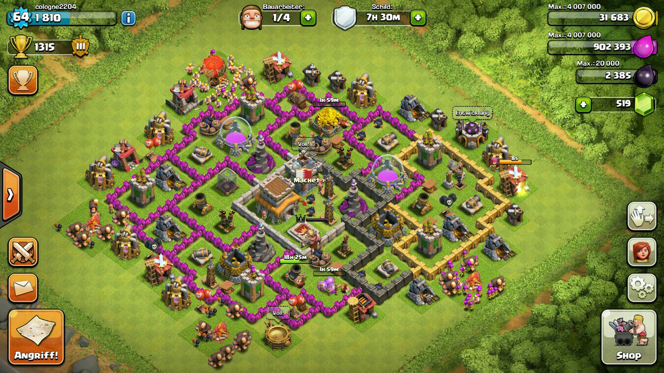 Rh 8 defense base - RH Level 8 - Deutsches Clash of Clans Forum