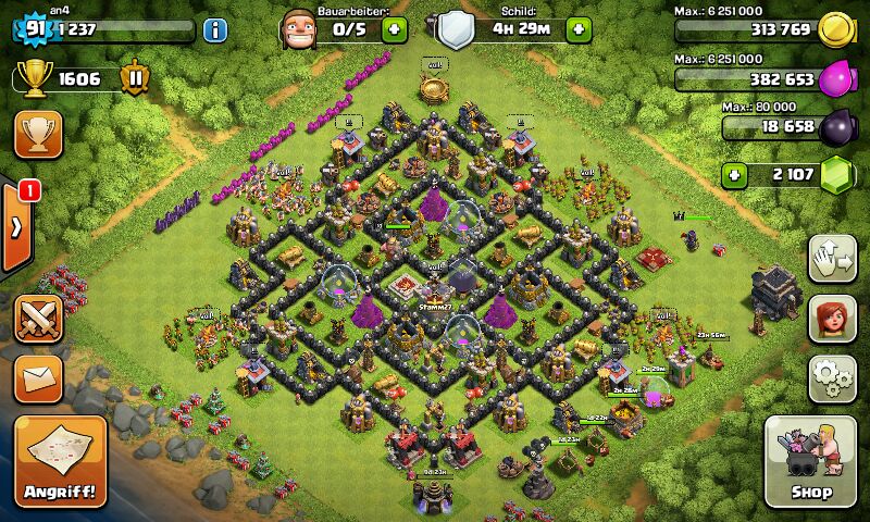 Clash Of Clans Mauern Schnell Upgraden