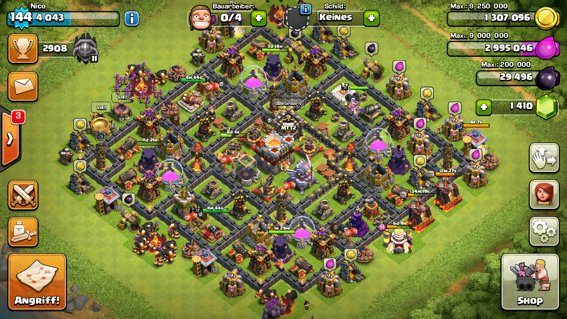 Clash Of Clans Rh 11 Base